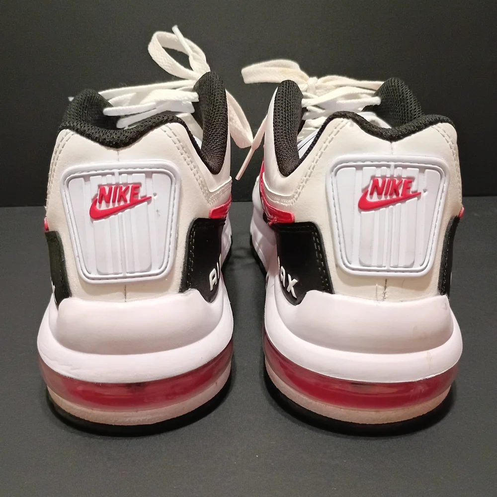 Nike Air Max LTD 3 Men's Casual White/University Red & Black Sneakers - Picture 12 of 14
